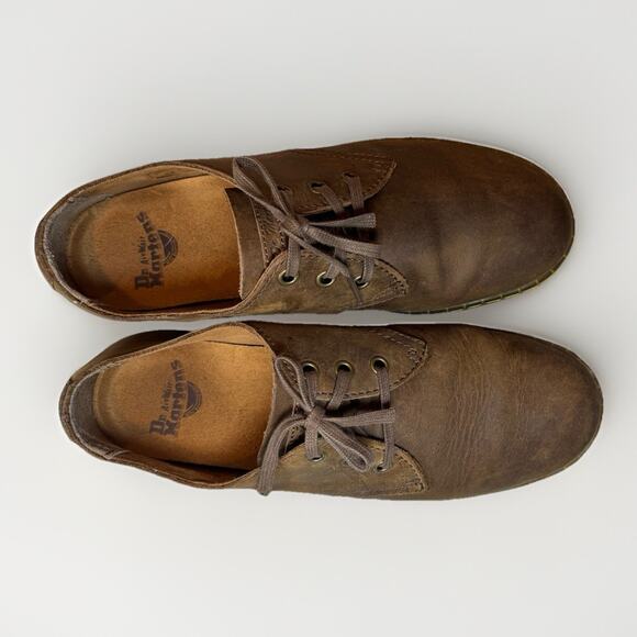 Dr. Martens Brown Leather Oxford Shoes Size US Men’s 9/Womens 8 Unisex Lace Up main image 5